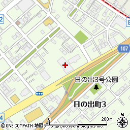 札幌トヨペット　室蘭店周辺の地図