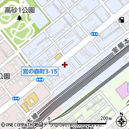 蘭体操クラブ周辺の地図