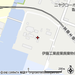 特殊電極株式会社北海道営業所　新室蘭工場周辺の地図