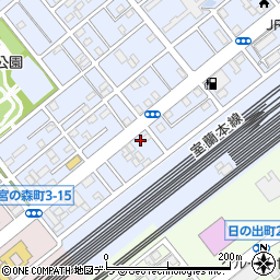株式会社日本ハウスホールディングス室蘭営業所周辺の地図
