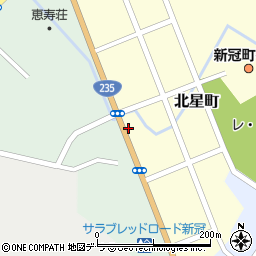 ラーメン寶龍 新冠店周辺の地図