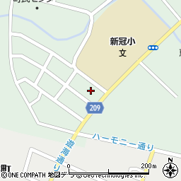 株式会社錦戸電気　新冠営業所周辺の地図