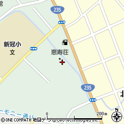新冠町立特別養護老人ホーム恵寿荘周辺の地図
