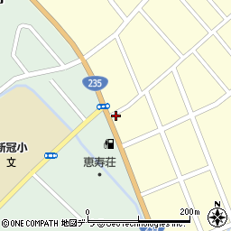 株式会社道南　新冠営業所周辺の地図
