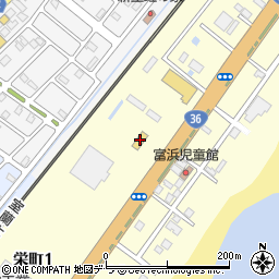 ファミリーマート登別栄町店周辺の地図