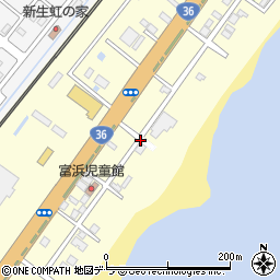 北海道登別市栄町周辺の地図