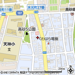 早坂理工株式会社周辺の地図
