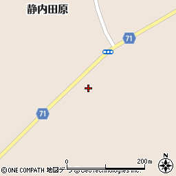 北海道日高郡新ひだか町静内田原184周辺の地図