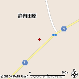 北海道日高郡新ひだか町静内田原178周辺の地図