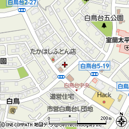 白鳥台医院周辺の地図