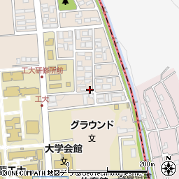 卯城学生マンション周辺の地図
