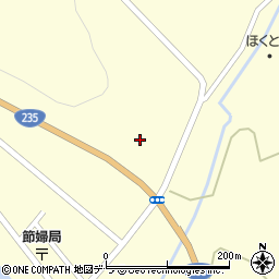 北海道新冠郡新冠町節婦町122周辺の地図