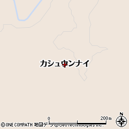 北海道広尾郡広尾町カシュウンナイ周辺の地図