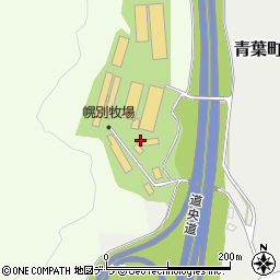 株式会社幌別牧場周辺の地図