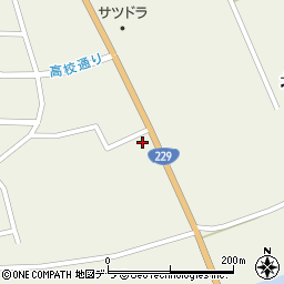 函館日産北桧山店周辺の地図