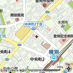 ＥＮＥＯＳ　Ｄｒ．Ｄｒｉｖｅ幌別中央店周辺の地図