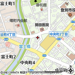 北駅前通周辺の地図