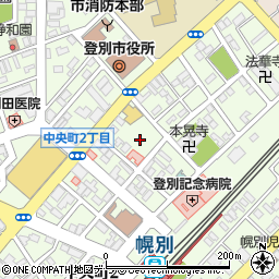 カラオケつぼっち幌別店周辺の地図