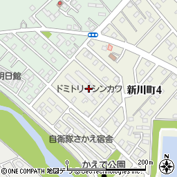 日本工学院北海道専門学校新川寮周辺の地図