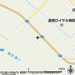 長沢衣料品店周辺の地図
