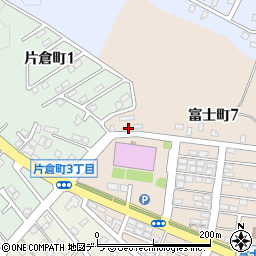 北海道登別市富士町7丁目42周辺の地図