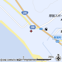 北海道沙流郡日高町厚賀町93周辺の地図