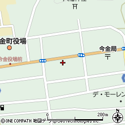 北海道今金町（瀬棚郡）昭和町周辺の地図