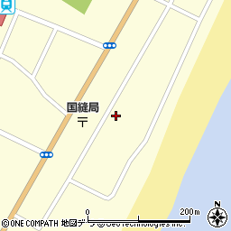 北海道山越郡長万部町国縫105周辺の地図