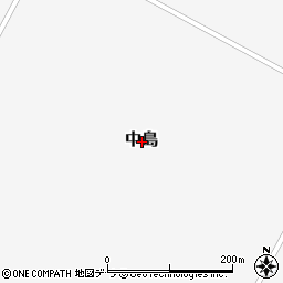 北海道広尾郡大樹町中島周辺の地図