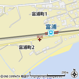 富浦周辺の地図