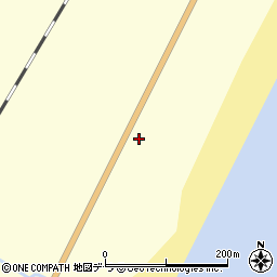 北海道山越郡長万部町国縫165-48周辺の地図