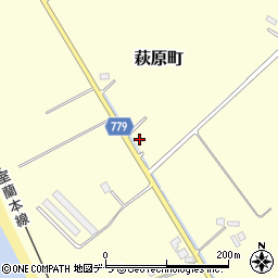 北海道伊達市萩原町75周辺の地図