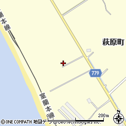 北海道伊達市萩原町36周辺の地図