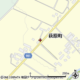 北海道伊達市萩原町126周辺の地図
