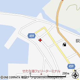 北海道久遠郡せたな町瀬棚区本町１区周辺の地図