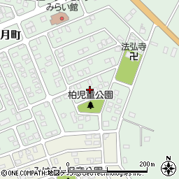北海道伊達市弄月町245周辺の地図