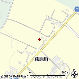 北海道伊達市萩原町158周辺の地図
