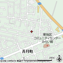北海道伊達市弄月町42周辺の地図