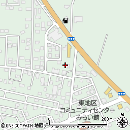 北海道伊達市弄月町46周辺の地図