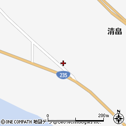 北海道沙流郡日高町清畠89-1周辺の地図