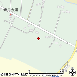 北海道伊達市弄月町142周辺の地図