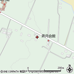 北海道伊達市弄月町155周辺の地図