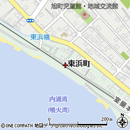 〒052-0016 北海道伊達市東浜町の地図