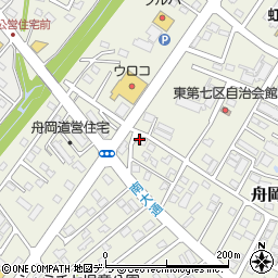 畠山理容店周辺の地図
