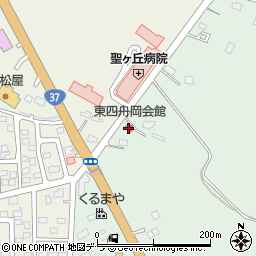 東四舟岡会館周辺の地図
