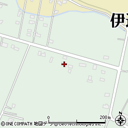 北海道伊達市弄月町191周辺の地図