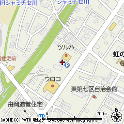 株式会社わかさいも本舗回転寿司ちょいす伊達店周辺の地図