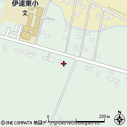 北海道伊達市弄月町188周辺の地図