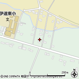 北海道伊達市弄月町201周辺の地図