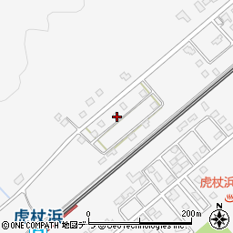 北海道白老郡白老町虎杖浜420-50周辺の地図